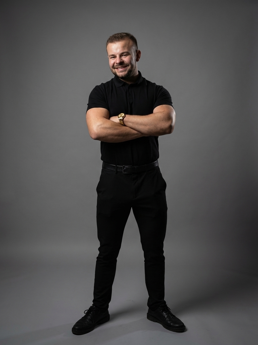 Professionelles Studioporträt — Lumière